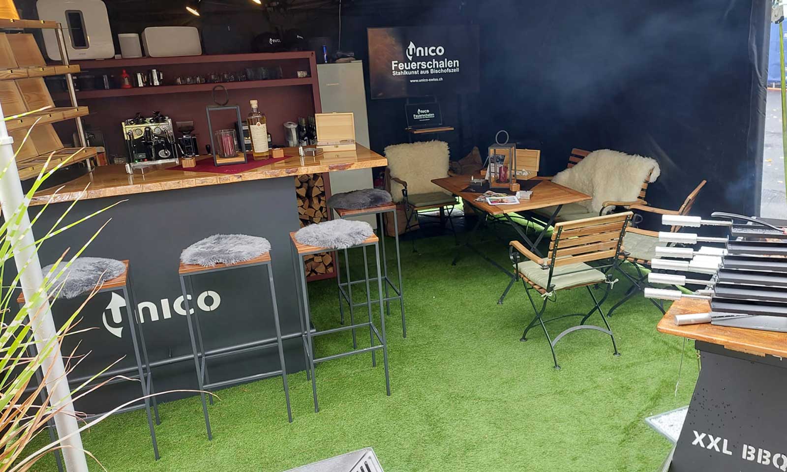 unico swiss Stand an der Olma 2024